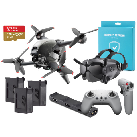 DJI FPV COMBO フルセット Dji Fpv Combo CP.FP.00000139.01 Dron, Szary, ‎30,3 x 24,9 x